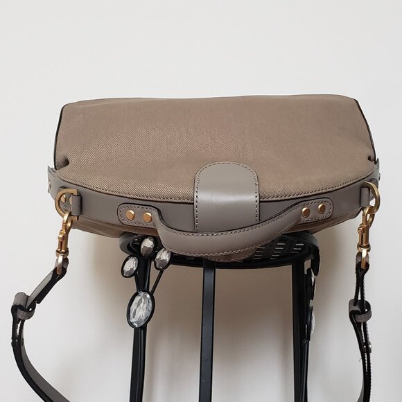 KATE SPADE NEW YORK SATURDAY MAGENTA HALF CIRCLE CROSSBODY SHOULDER BAG - Picture 7 of 12